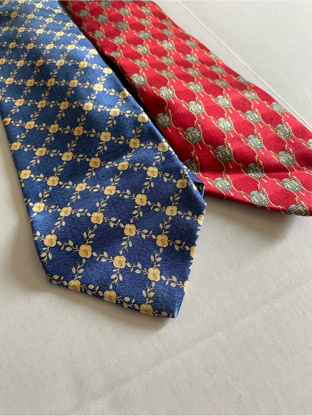 Faberge Luxury Silk Tie Lot